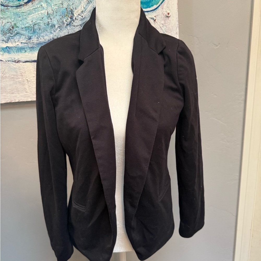 LC Lauren Conrad Classic Black Blazer